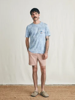 Faherty Brand T-Shirts & Henleys*Sunwashed Graphic Tee -