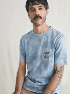 Faherty Brand T-Shirts & Henleys*Sunwashed Graphic Tee -