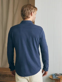 Faherty Brand Shirts*Sunwashed Knit Shirt -