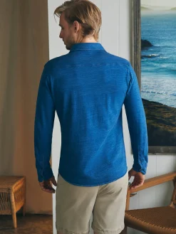 Faherty Brand Shirts*Sunwashed Knit Shirt -