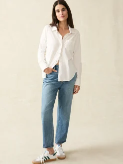 Women Faherty Brand Shirts & Tops*Sunwashed Knit Shirt -