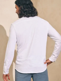 Faherty Brand Shirts*Sunwashed Knit Shirt (Single Pocket) -