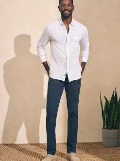 Faherty Brand Shirts*Sunwashed Knit Shirt (Single Pocket) -