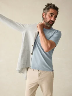 Faherty Brand T-Shirts & Henleys*Sunwashed Pocket Tee -