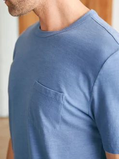 Faherty Brand T-Shirts & Henleys*Sunwashed Pocket Tee -