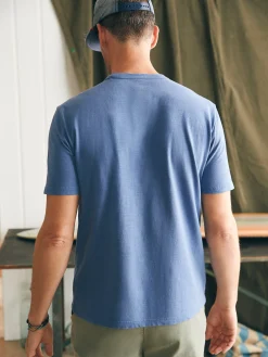 Faherty Brand T-Shirts & Henleys*Sunwashed Pocket Tee -