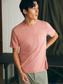 Faherty Brand T-Shirts & Henleys*Sunwashed Pocket Tee -