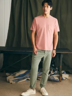 Faherty Brand T-Shirts & Henleys*Sunwashed Pocket Tee -