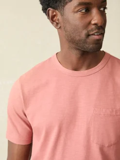 Faherty Brand T-Shirts & Henleys*Sunwashed Pocket Tee -