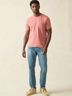 Faherty Brand T-Shirts & Henleys*Sunwashed Pocket Tee -
