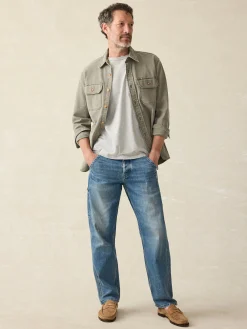 Faherty Brand T-Shirts & Henleys*Sunwashed Pocket Tee -