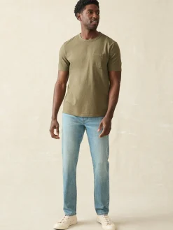 Faherty Brand T-Shirts & Henleys*Sunwashed Pocket Tee -