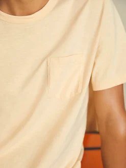 Faherty Brand T-Shirts & Henleys*Sunwashed Pocket Tee -