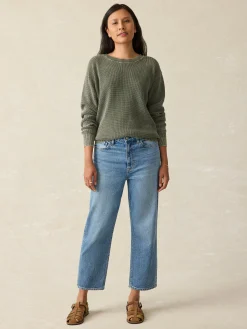 Women Faherty Brand Sweaters*Sunwashed Relaxed Sweater -