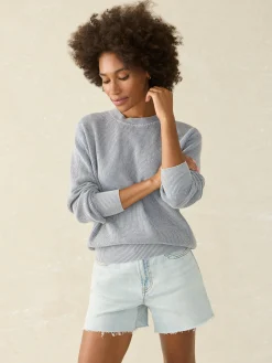 Women Faherty Brand Sweaters|Hoodies & Sweatshirts*Sunwashed Relaxed Sweater -