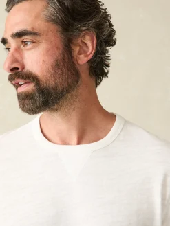 Faherty Brand Hoodies & Sweatshirts|Lounge*Sunwashed Slub Crew (Tall) -