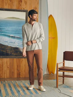 Faherty Brand T-Shirts & Henleys*Sunwashed Slub Henley -