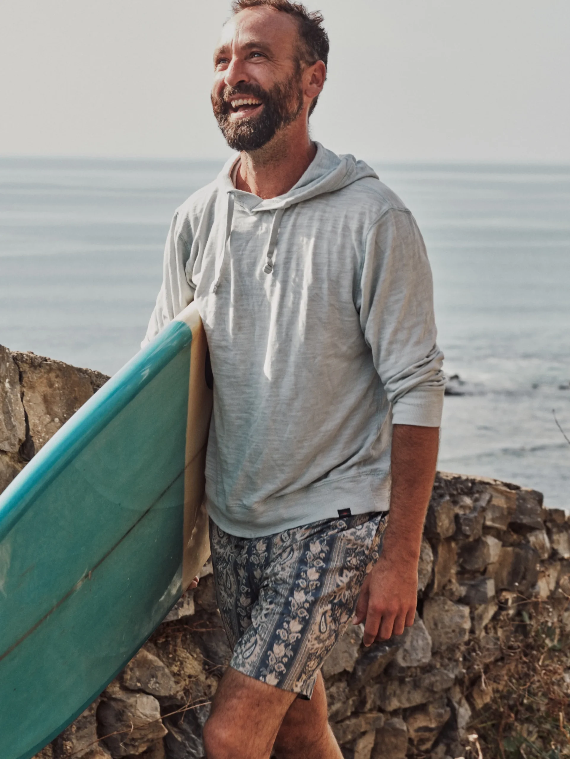 Faherty Brand Hoodies & Sweatshirts|Lounge*Sunwashed Slub Hoodie -