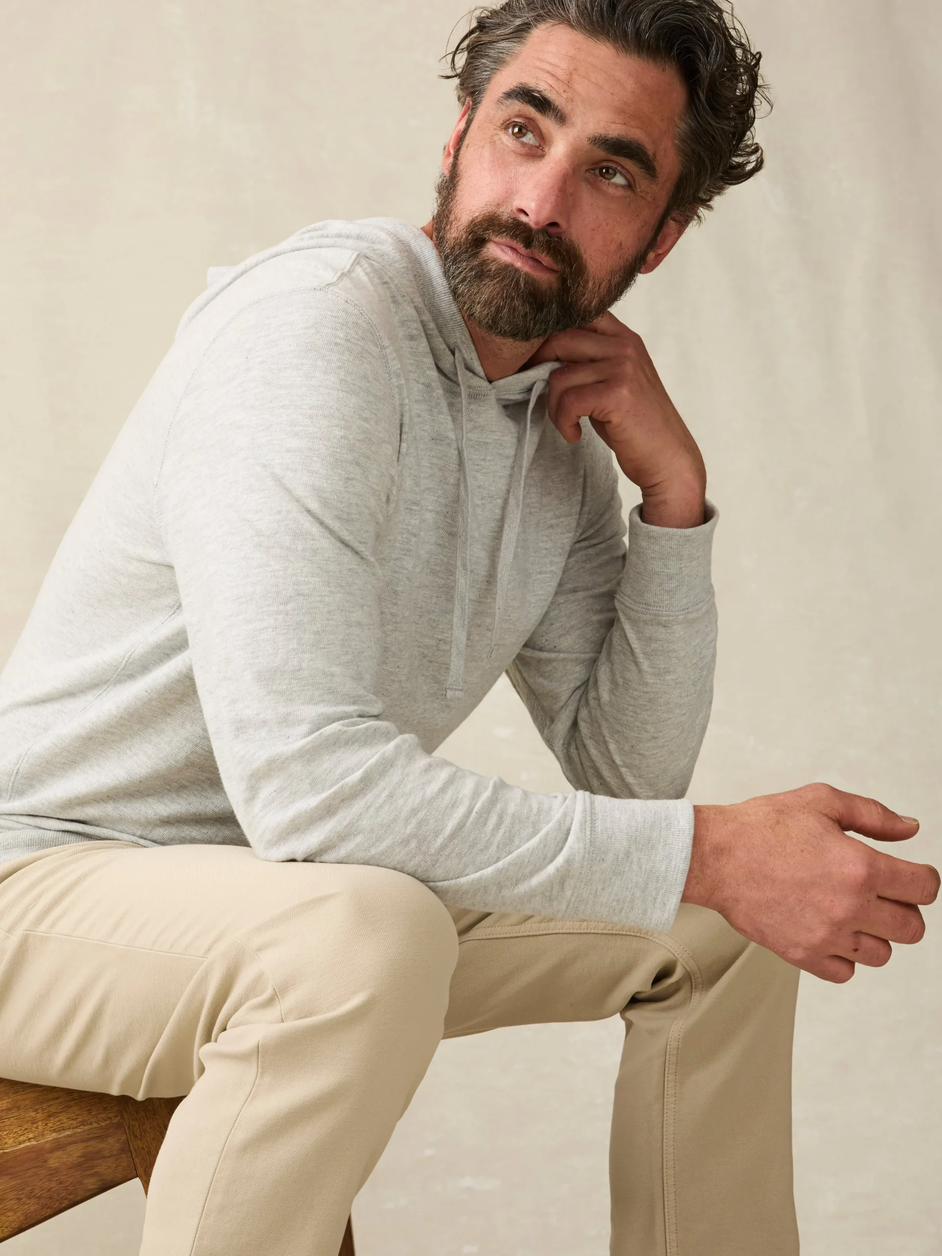 Faherty Brand Hoodies & Sweatshirts|Lounge*Sunwashed Slub Hoodie -