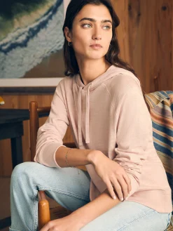 Women Faherty Brand Hoodies & Sweatshirts*Sunwashed Slub Hoodie -