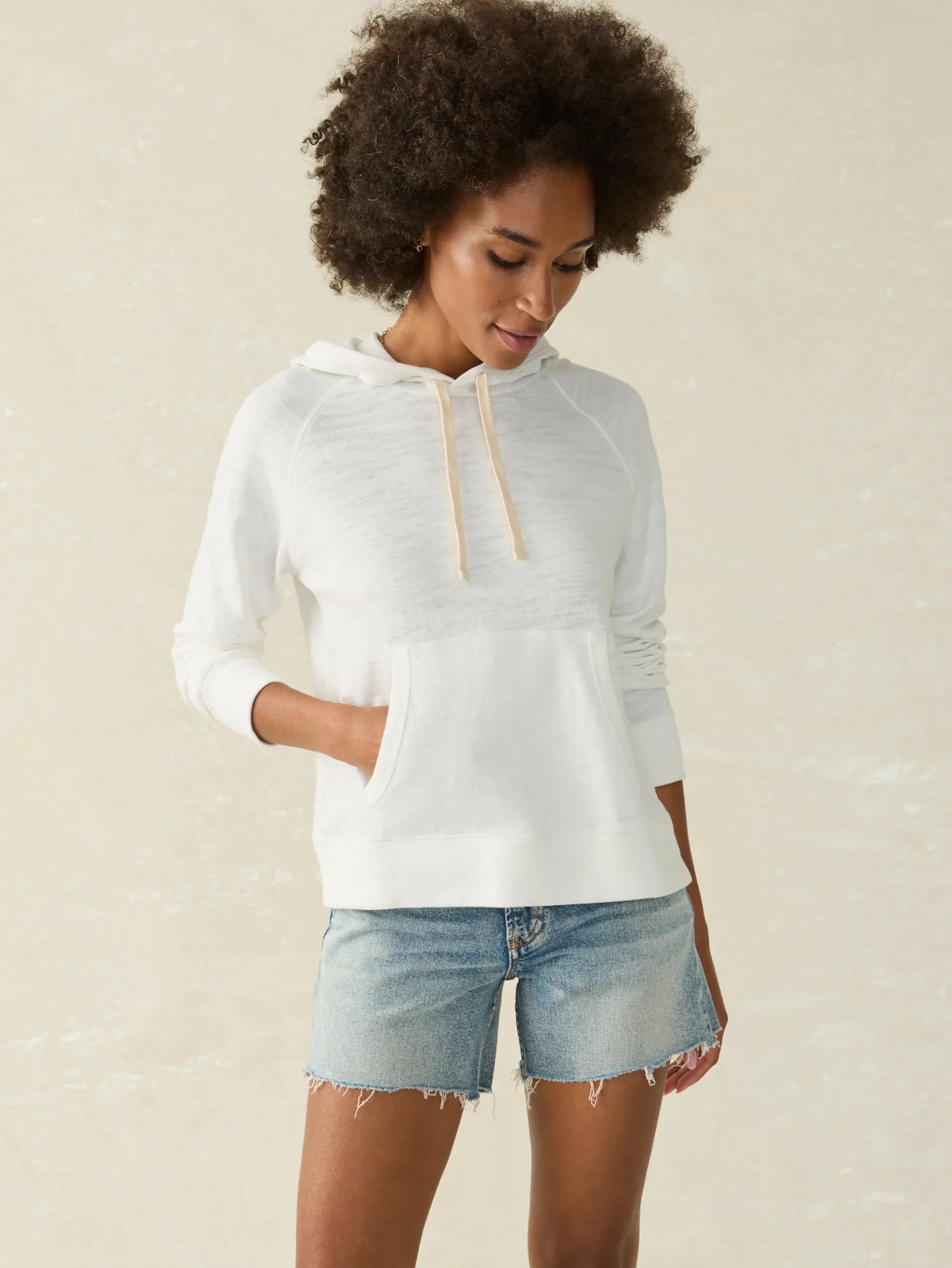 Women Faherty Brand Hoodies & Sweatshirts*Sunwashed Slub Hoodie -