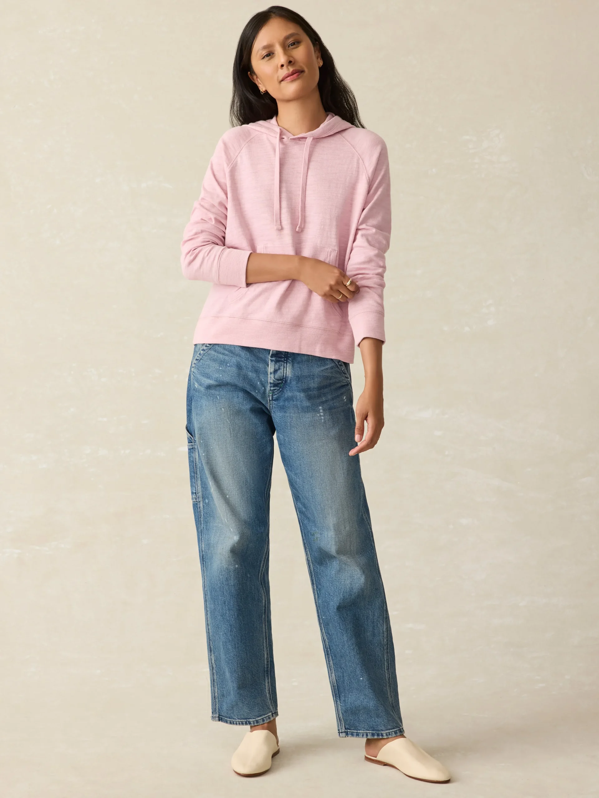 Women Faherty Brand Hoodies & Sweatshirts*Sunwashed Slub Hoodie -