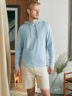 Faherty Brand Hoodies & Sweatshirts|Lounge*Sunwashed Slub Hoodie (Tall) -