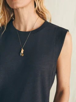 Women Faherty Brand T-Shirts*Sunwashed Slub Muscle Tank -