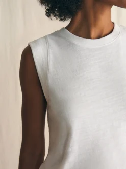 Women Faherty Brand T-Shirts*Sunwashed Slub Muscle Tank -