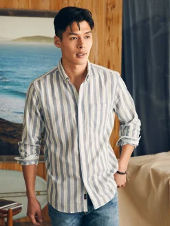 Faherty Brand Shirts*Supima Oxford Shirt -