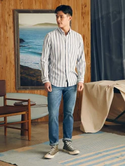 Faherty Brand Shirts*Supima Oxford Shirt -