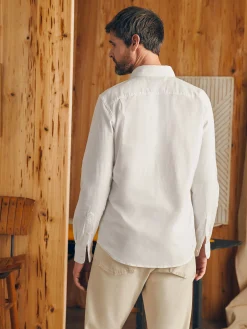 Faherty Brand Shirts*Supima Oxford Shirt -