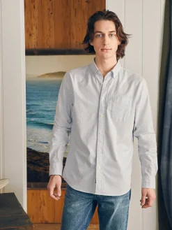 Faherty Brand Shirts*Supima Oxford Shirt (Tall) -