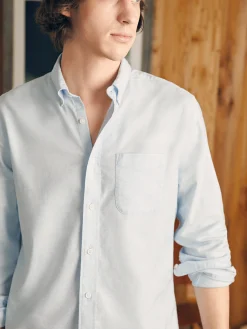 Faherty Brand Shirts*Supima Oxford Shirt (Tall) -