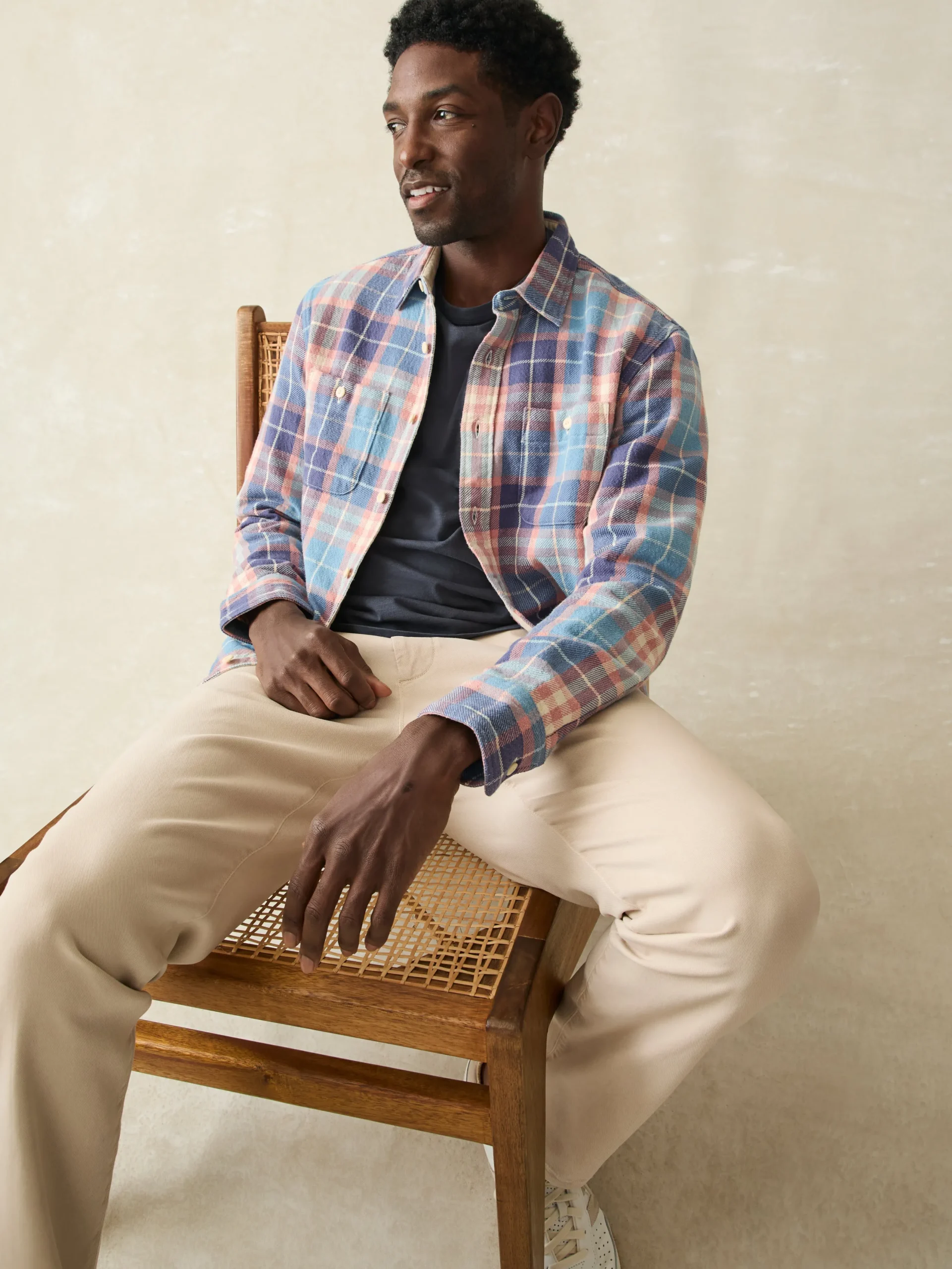 Faherty Brand Shirts*Surf Flannel -