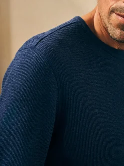 Faherty Brand T-Shirts & Henleys*Surplus Waffle Crew -