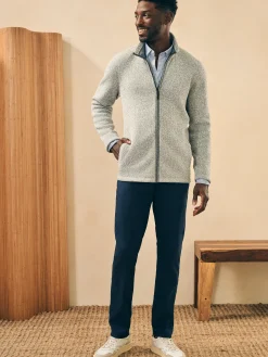 Faherty Brand Sweaters|Hoodies & Sweatshirts*Sweater Fleece Full Zip -