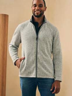 Faherty Brand Sweaters|Hoodies & Sweatshirts*Sweater Fleece Full Zip -