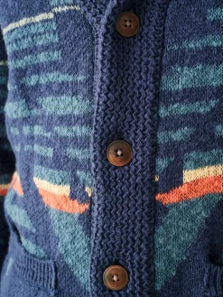 Faherty Brand Sweaters*Thunder Voice Eagle Cardigan -