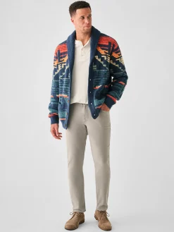 Faherty Brand Sweaters*Thunder Voice Eagle Cardigan -