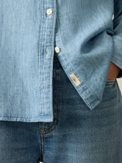 Women Faherty Brand Shirts & Tops*Tried & True Chambray Shirt -