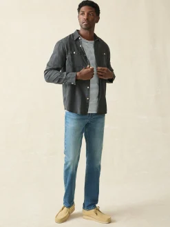 Faherty Brand Shirts*Tried & True Chambray Workshirt -