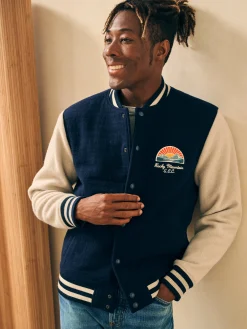 Faherty Brand Jackets & Vests*Varsity Jacket -