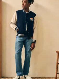 Faherty Brand Jackets & Vests*Varsity Jacket -