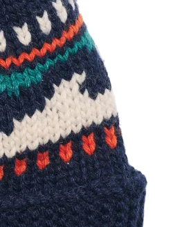 Women Faherty Brand Hats|Hats*Waves Pom Beanie -
