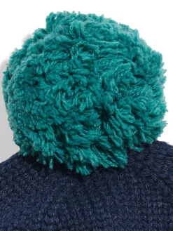 Women Faherty Brand Hats|Hats*Waves Pom Beanie -
