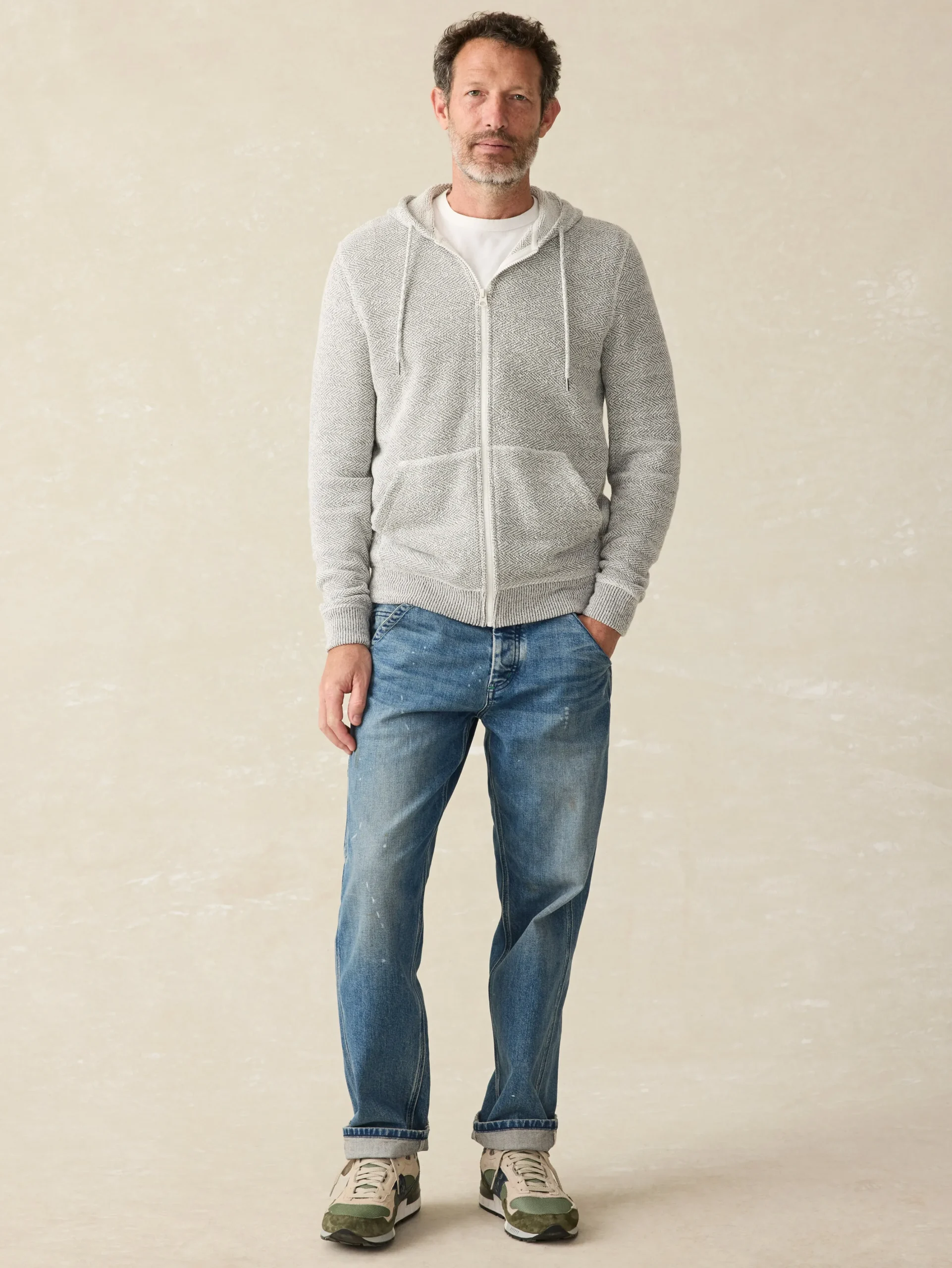 Faherty Brand Hoodies & Sweatshirts|Lounge*Whitewater Full Zip Hoodie (Tall) -