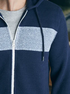 Faherty Brand Hoodies & Sweatshirts|Lounge*Whitewater Full Zip Hoodie -