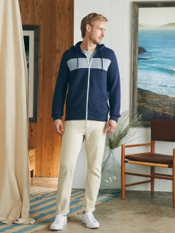 Faherty Brand Hoodies & Sweatshirts|Lounge*Whitewater Full Zip Hoodie -