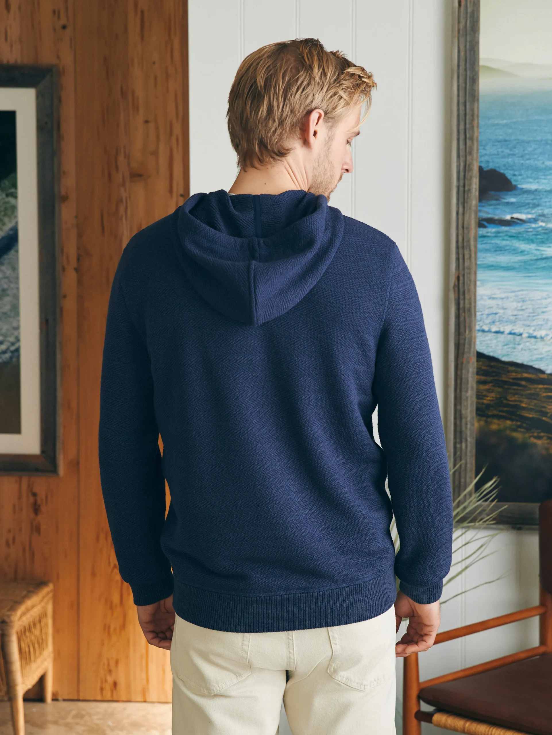 Faherty Brand Hoodies & Sweatshirts|Lounge*Whitewater Full Zip Hoodie -